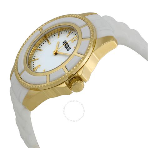 Versus by Versace White Watch Band 